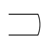 ELLIPSE EDGE counter edge drawing
