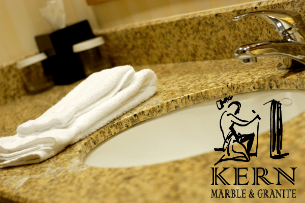 Elevate your bathroom décor with granite countertops
