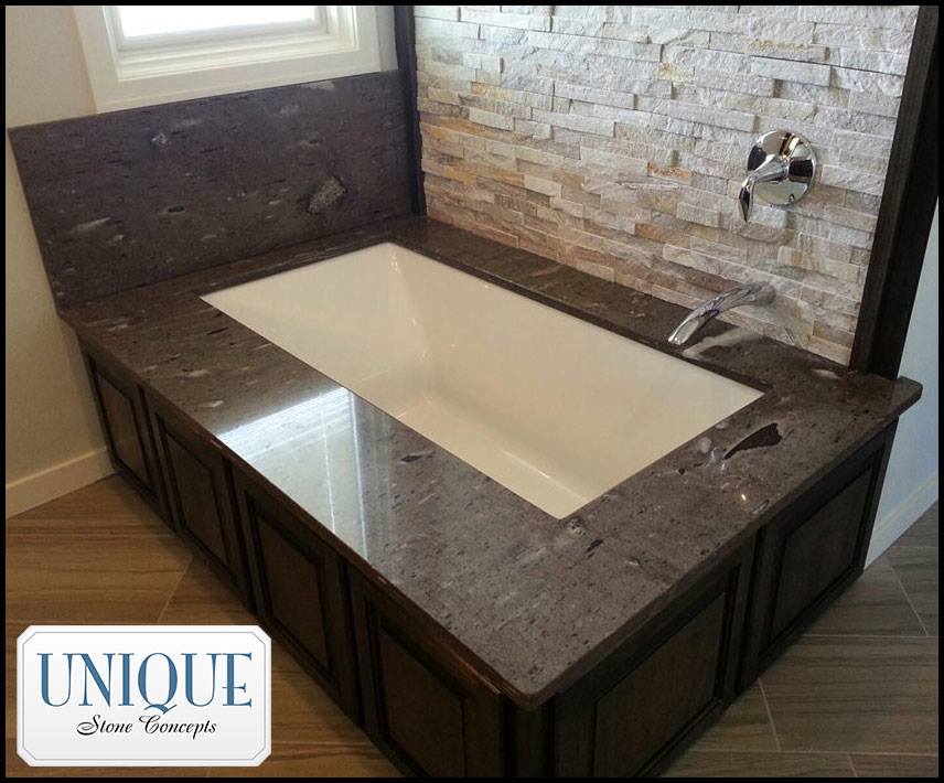 Exquisite granite craftsmanship for your bathtub